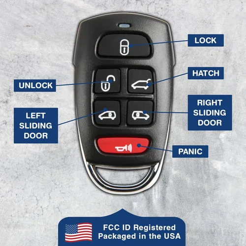 Miniatura 6 de KeylessOption Alarma remota del llavero del coche de la entrada sin llave para Hyundai Entorage Kia Sedona Mini Van SV3-100060235