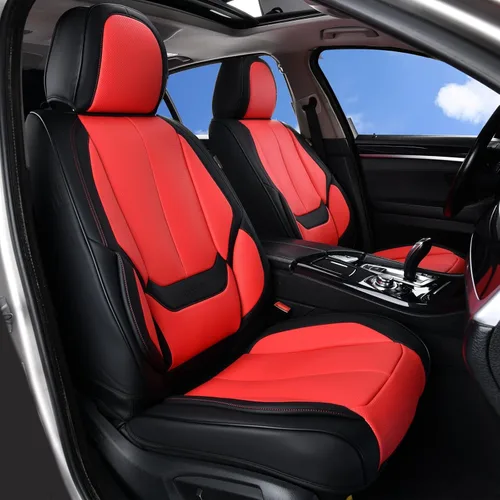 Miniatura 100 de Coverado Juego completo de fundas de asiento de automóvil, fundas de asiento para automóviles, fundas de asiento de coche beige para asientos