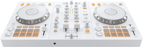 Miniatura 4 de Pioneer DJ DDJ-FLX10 Controlador profesional de DJ de 4 canales, paquete negro con funda de transporte, auriculares HDJ-CUE1, cable XLR y paño
