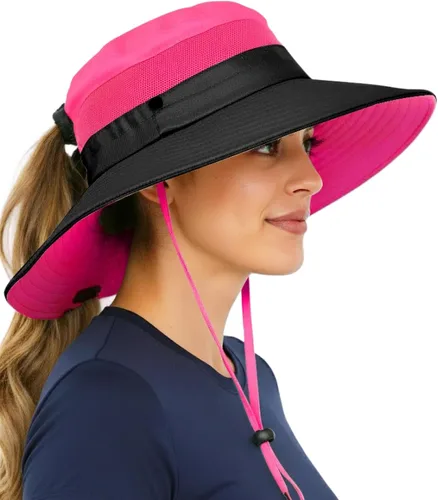 Miniatura 20 de GearTOP Safari Hat for Men Sun Hats for Women UV Protection UPF 50+ Fishing, Gardening, Hiking Hat (22-23 1/2")