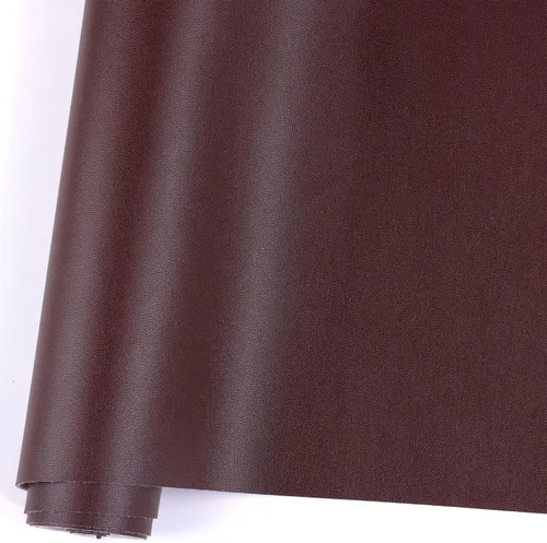 Miniatura 11 de Ramya Hojas de cuero sintético de color sólido liso 1 rollo 12"X53" (30 cm X 135 cm), la piel sintética es ideal para proyectos de manualidades DIY