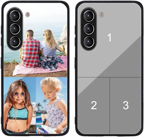 Miniatura 14 de Funda de teléfono personalizada para Samsung Galaxy S22+ / S22 Plus 5G, funda de TPU suave de vidrio templado antiarañazos personalizada con foto