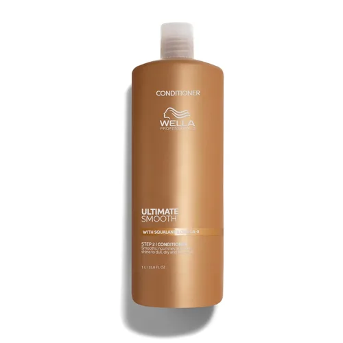 Wella Professionals ULTIMATE SMOOTH Conditioner | Treatment for Dry, Frizzy Hair | Nourishes, Smooths & Adds a Silky Shine | With Squalane & Omega 9