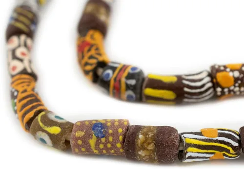 Miniatura 8 de TheBeadChest Blue Medley Krobo Beads