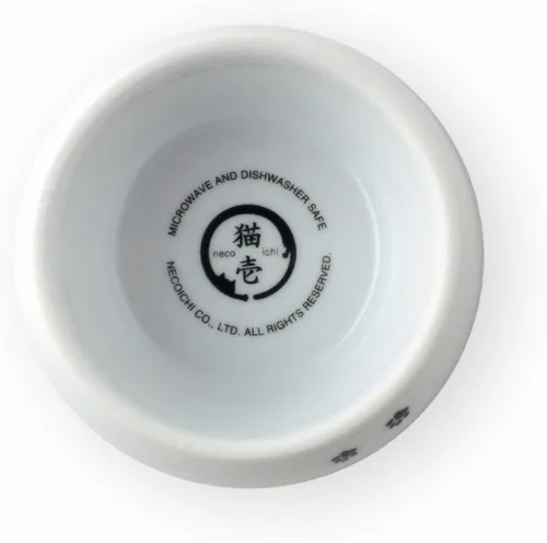 Miniatura 6 de Necoichi - Cuenco elevado de comida para gatos, cuenco elevado de cerámica para fatiga de bigotes y cuello, apto para lavavajillas y microondas