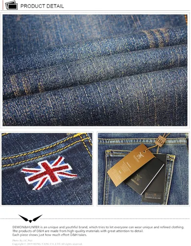 Miniatura 6 de Demon&Hunter 808 Series Jeans ajustados para hombre