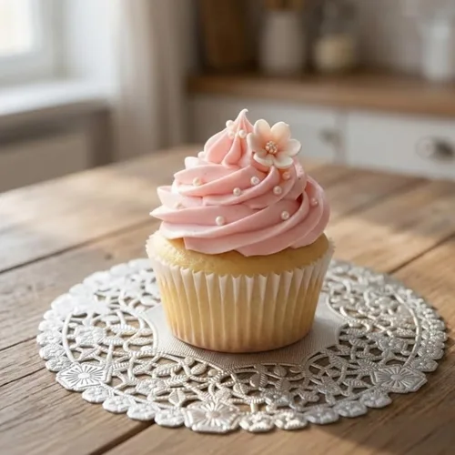 Miniatura 5 de Doilies de encaje de papel de aluminio plateado de 6 pulgadas, decoración redonda desechable en relieve para bodas, fiestas de té, postres