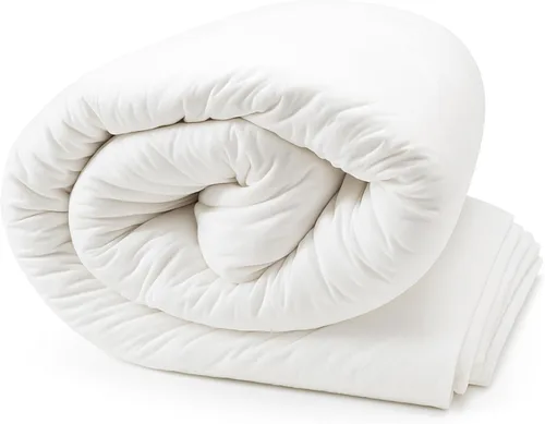 Bateo 100% algodón para manualidades, 90 x 1440 pulgadas, bateo de algodón para acolchado con capa de escrutinos, tela de algodón, tela de acolchado