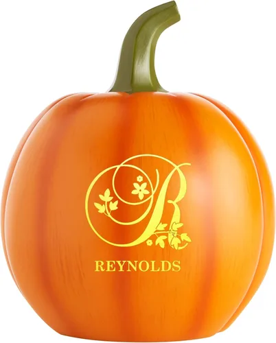 Miniatura 14 de Let's Make Memories - Lámpara de calabaza con nombre - Adorno de otoño - Calabaza luminosa de uso interior/exterior - Nombre e iniciales