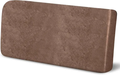 Miniatura 74 de Fundas de cojín tipo cuero para sofá, juego de fundas protectoras de muebles para sillón seccional, sofá biplaza de tela de elastano elástica