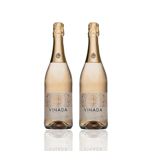 Miniatura 10 de VINADA - Chardonnay crujiente - Vino Cero Alcohol - 25.4 fl oz (2 Botellas de Vidrio)