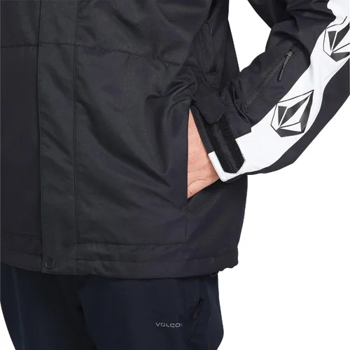 Miniatura 9 de Volcom Chaqueta de snowboard con aislamiento de piedras icónicas para hombre PARENT
