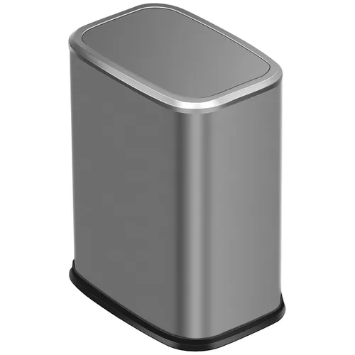 Miniatura 8 de Cubo de basura pequeño de 2 galones para oficina y baño con tapa oscilante, cubo de basura para sala de estar, dormitorio, cubo interior, cubo