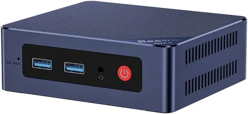Beelink Mini PC Mini S12 Intel 12th Lake N95 (3.4 GHz 4C/4T), 8 GB DDR4 256 GB SSD, pantallas HDMI 4K duales, mini computadoras compatibles con