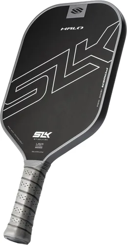 Miniatura 12 de Selkirk Sport SLK Halo Paleta de Pickleball de Fibra de Carbono Cruda Diseñada en los Estados Unidos Elige la potencia de fibra de carbono cruda