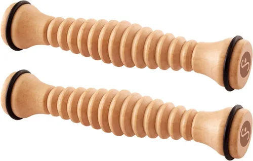Body Back Rodillo de pie de madera, masajeador de pies para fascitis plantar, para alivio del estrés y relajación a través de fascitis suave,