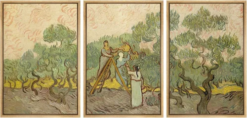 Miniatura 44 de Lienzo decorativo para pared - cuadro con estampado Giclée para decoración del hogar Noche estrellada sobre el Ródano