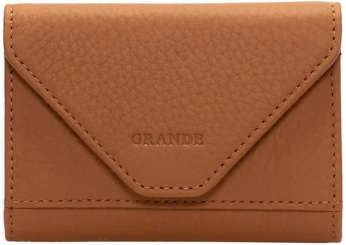 Miniatura 41 de grande Estuches para tarjetas 3639, Naranja, Tarjetero de cuero con cierre magnético, cartera pequeña de acordeón para mujer