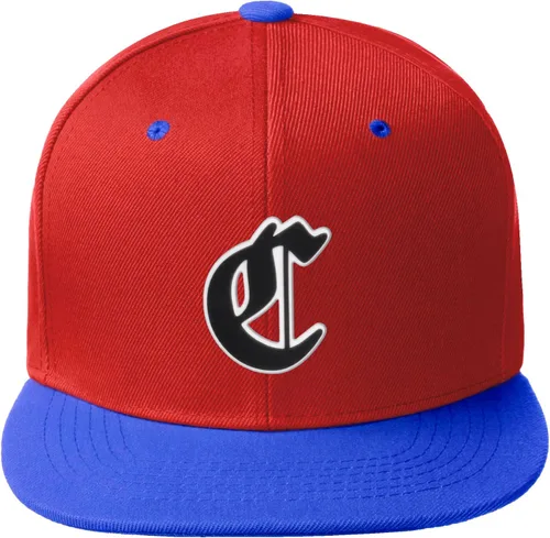 Miniatura 515 de Daxton Gorra clásica con visera de billete plano con letras del alfabeto inglés antiguo de la A a la Z