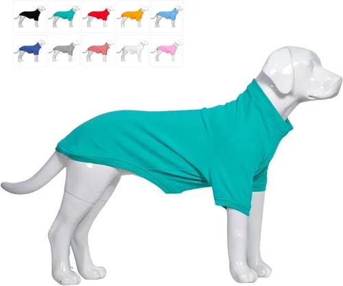 Miniatura 14 de Lovelonglong Sudadera para perro, otoño, invierno, clima frío, camisetas para perros pequeños, medianos y grandes, ropa en miniatura, Schnauzer Shih