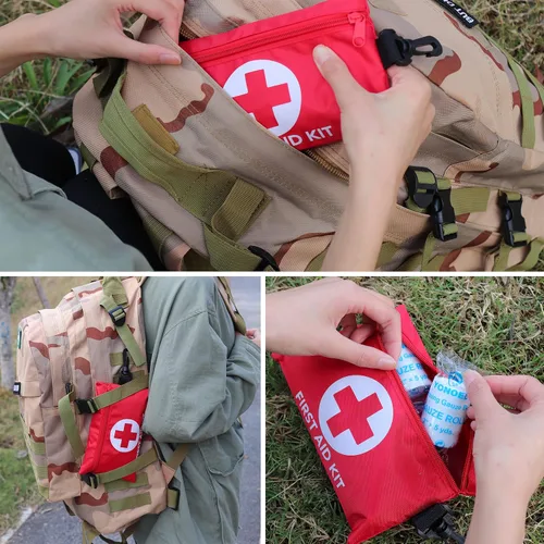 Miniatura 7 de Galaxylense 128 kits de primeros auxilios pequeños para supervivencia, emergencia, trauma, militar, táctico, escuela médica, oficina, hogar, caza