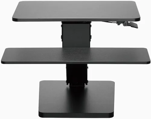 Miniatura 9 de Desky Elevador de escritorio ajustable Zero - Estación de trabajo de pie ajustable de 6.3 a 17.3 pulgadas - Elevador ergonómico de escritorio - Negro