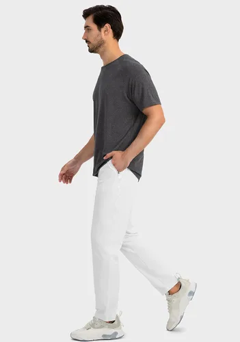 Miniatura 6 de G Gradual Pantalones deportivos para hombre con bolsillos con cremallera, pantalones deportivos cónicos para entrenamiento, correr, correr