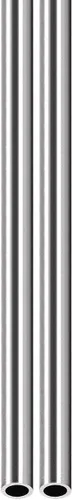 Miniatura 29 de DTGN Tubo de acero inoxidable 304 de 0.394 in x 0.016 in x 9.843 in (ODxWall TxL) - Paquete de 2 - Bueno para equipos de maquinaria - Tubería