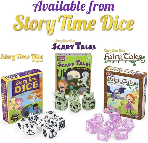 Miniatura 7 de Story Time Dice: Scary Tales - Brilla en la oscuridad por Imagination