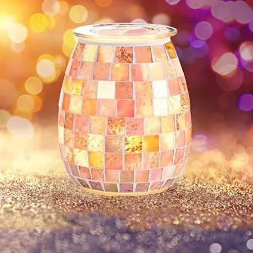 Miniatura 12 de Dicimi Lámpara calentadora de velas con temporizador, calentador eléctrico de cera derretida con atenuación continua y apagado automático de 2 a 10