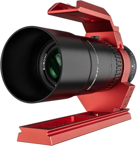 SVBONY Telescopio SV545 Petzval Lens APO, F4.5, 7.992 in de longitud focal, plano de campo integrado, telescopio refractor profesional compatible