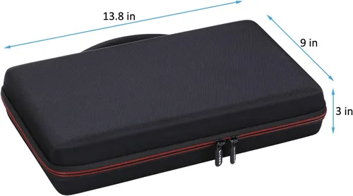 Miniatura 5 de LTGEM - Funda rígida de EVA para Novation Launchkey Mini teclado USB de 25 notas controlador MK2 - Bolsa protectora de viaje para almacenamiento
