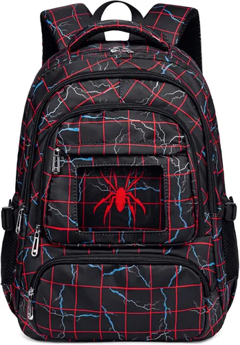 FunnyGifts Mochilas escolares para niños para escuela primaria jardín de infantes preescolar mochila para niños 4 5 6 7 8 9 10 11 12