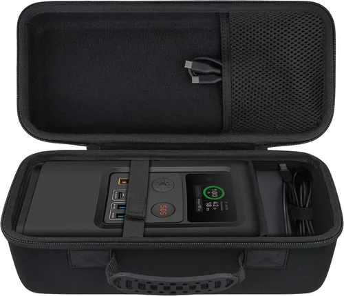 Miniatura 8 de co2CREA Funda de viaje rígida compatible con Anker PowerCore Reserve 192Wh Power Bank 60,000mAh LiFePO4 Cargador portátil de 60 W de energía
