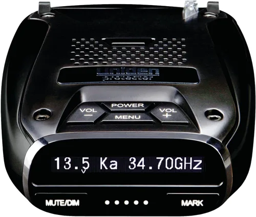 Uniden DFR7 - Detector de radar y láser de banda ancha de súper largo alcance, GPS incorporado con memoria silenciosa, alertas de voz, alertas de