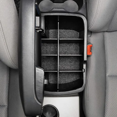 Miniatura 4 de Vehicle OCD - Divisor de consola central, bandeja y organizador de guantera para Toyota Tacoma (2005-2015) - Fabricado en Estados Unidos