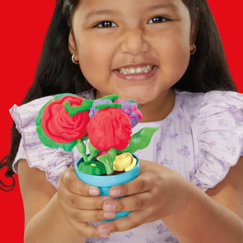 Miniatura 9 de Play-Doh Juego de juguetes de jardín de flores florecientes, juego de simulación de naturaleza, artes y manualidades para niños, regalos de relleno