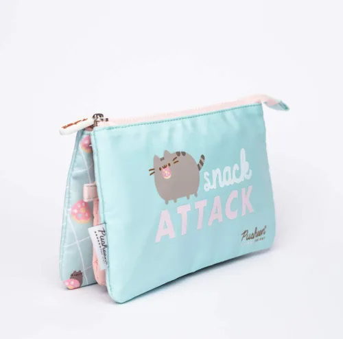 Miniatura 3 de Estuche Pusheen Lindo estuche para niñas Kawaii Stationary Estuche pequeño para cosméticos Regalos Pusheen Cartuchera Escolar