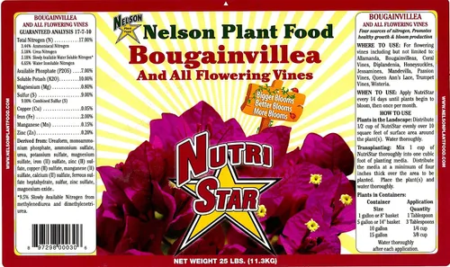 Miniatura 10 de Nelson Plant Food Para todas las vides florecientes, trompeta de buganvilla, glicina, madreselvas, fertilizante granular para interiores