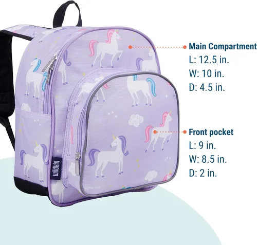 Miniatura 4 de Wildkin - Mochila de 12 pulgadas para niña.