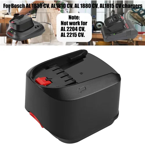 2000MAH para Bosch 18V tipo C herramientas eléctricas AHS48LI, PSB 18 LI-2, PST 18 LI, PSR18LI-2 fit cargador AL1810CV, AL1830CV