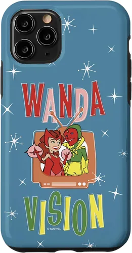 Miniatura 29 de Marvel WandaVision Wanda & Vision Retro TV Artwork - Carcasa para iPhone 17