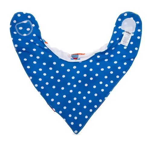 Miniatura 5 de Nuby Paquete de 2 baberos tipo bandana con atrapasadores, babero súper absorbente con cuello suave y cómodo, niño