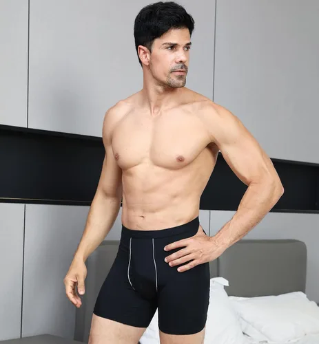 Miniatura 5 de HAVVIS Calzoncillos tipo bóxer de viscosa de bambú para hombre, ropa interior suave y cómoda para hombre, paquete múltiple