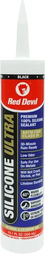 Miniatura 7 de Red Devil 0785 Silicone Ultra 100% RTV Sellador de silicona, tubo de 2.8 onzas, blanco, paquete de 1