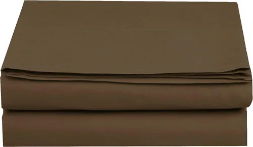 Miniatura 55 de Elegant Comfort Sábana plana premium de 1 pieza de calidad hotelera, lujosa y más suave, 1500 hilos, ropa de cama sábana plana de calidad egipcia
