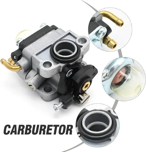 Miniatura 9 de Hoypeyfiy Reemplazo de carburador para soplador de hojas Makita BHX2500 BHX2500V PB2504 EH450 H2500 BHX2500CA 24.5 cc 168641-9 592-60220-01
