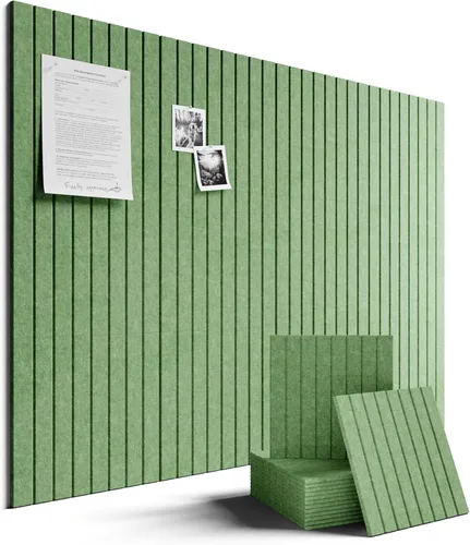 Miniatura 62 de Tablero de anuncios de fieltro grande de 36 x 24 pulgadas, alternativa al tablero de corcho – Paquete de 6 con 40 pestañas adhesivas extraíbles