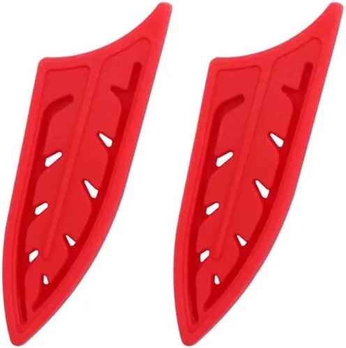 Miniatura 47 de XYJ Juego de 2 fundas de seguridad para cuchillos de seguridad, protector de bordes para cuchillos, funda universal para cuchillos, protector