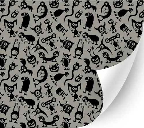 Miniatura 29 de HTV4U Puff - Vinilo de transferencia de calor con estampado de Halloween (azul Dia de Muertos, 12 x 12 pulgadas), vinilo 3D estampado para planchar